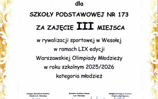 WOM III miejsce mlodziez WOM III miejsce mlodziez